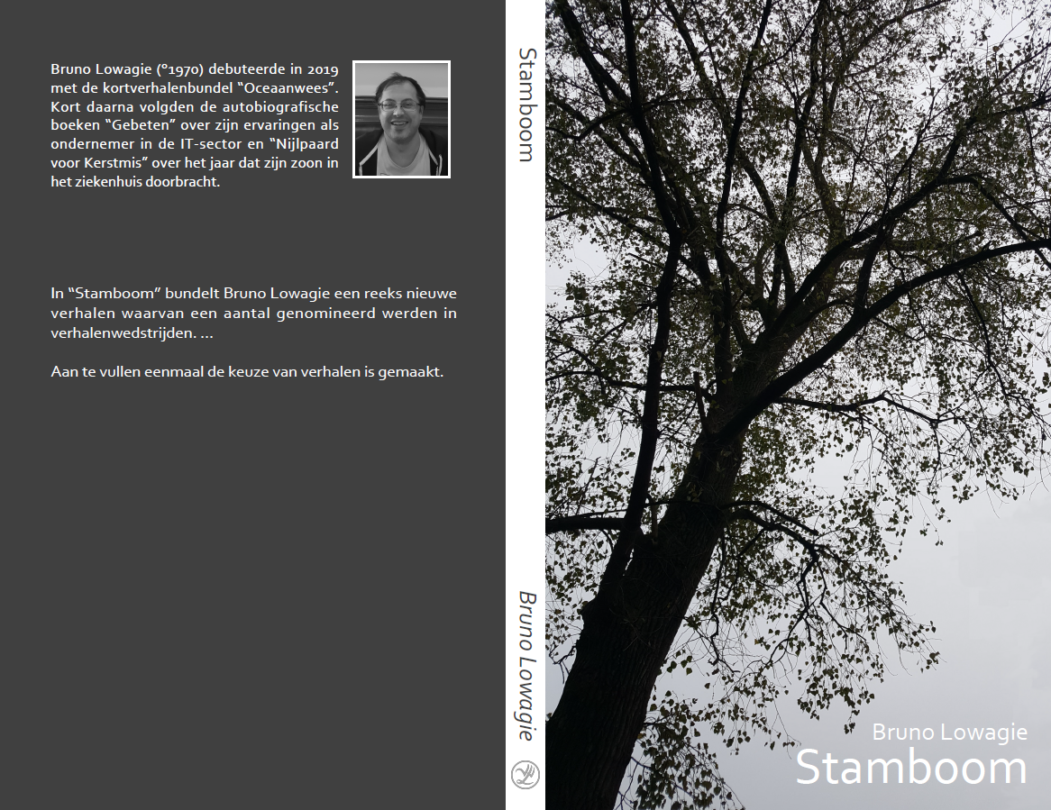 Cover design voor de verhalenbundel "Stamboom"