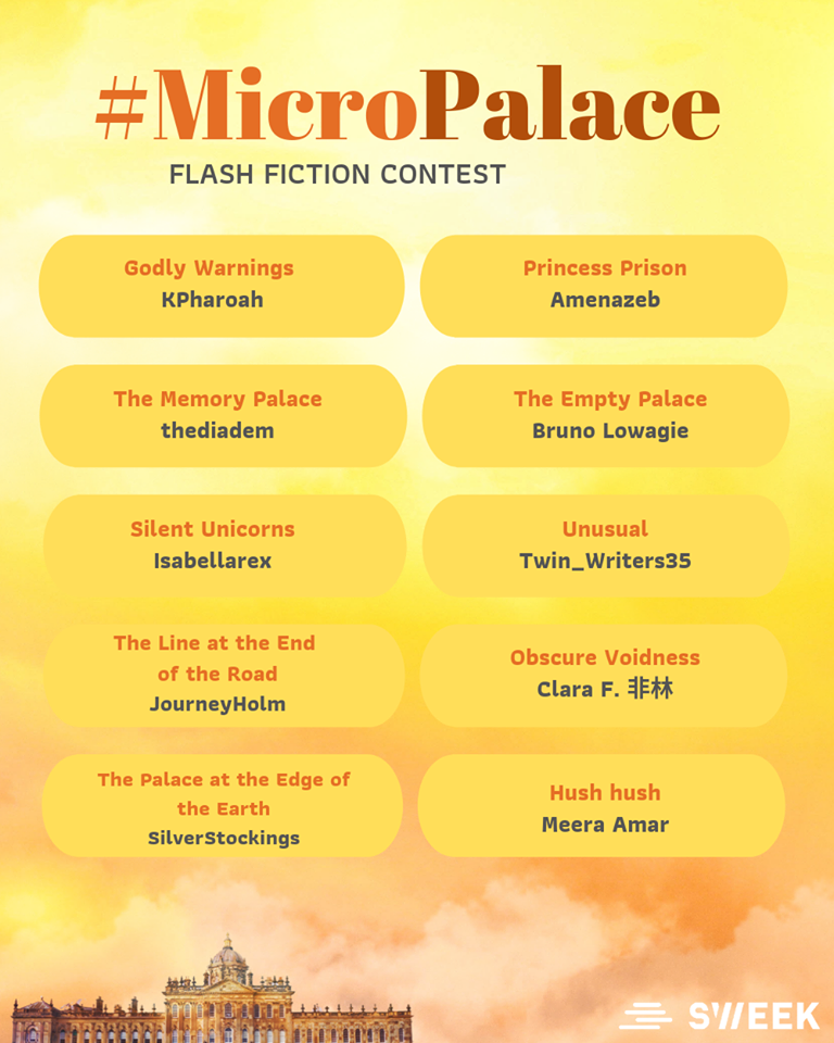 Sweek #MicroPalace finalists